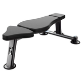 Banco plano TITAN Fitness con tapiz de alto tráfico de 3 mm