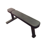 Banco plano Starfit X semiprofesional con ruedas, soporta 250 kg