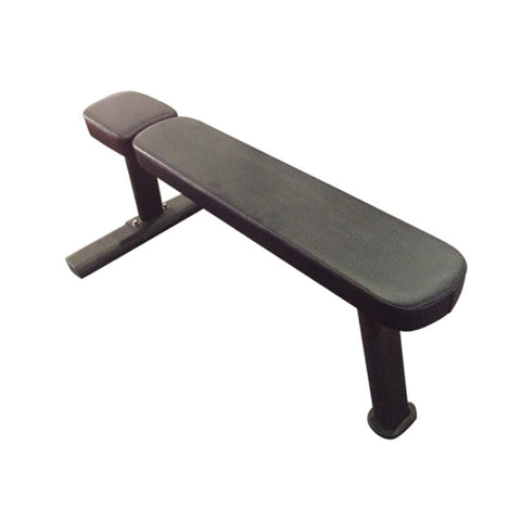 Banco plano Starfit X semiprofesional con ruedas, soporta 250 kg