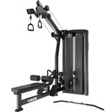 Lat Pull Down Row TITAN Pro dual con polea alta y media