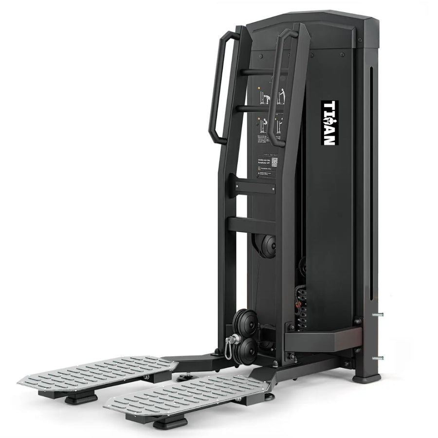 Kick Back TITAN de 85 kg con apoyo de pecho regulable para glúteos