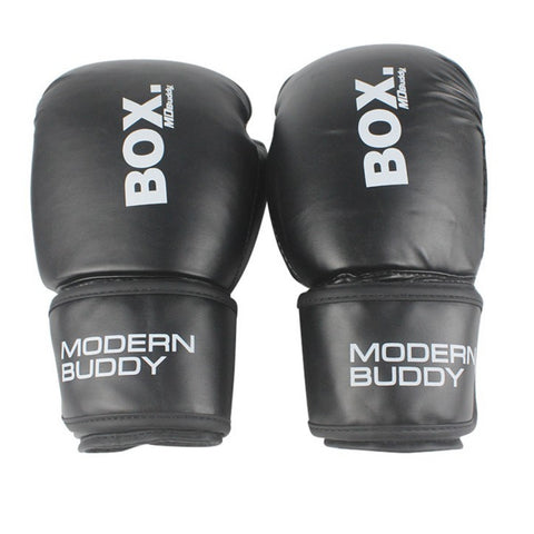 Guantes de boxeo de 12 oz con malla en la palma y velcro de liberación rápida