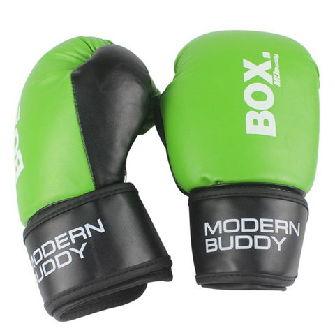 Guantes de boxeo de 8 oz con malla en la palma y velcro de liberación rápida