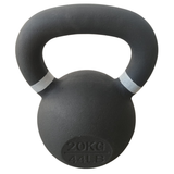 Kettlebell de acero macizo de 20 kg con tomada tipo oreja