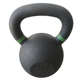 Kettlebell de acero macizo de 24 kg con tomada tipo oreja