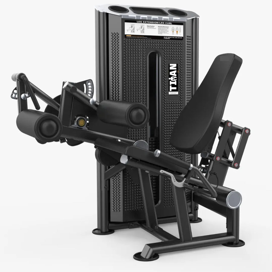 Leg Extension Leg Curl TITAN de 110 kg para cuádriceps e isquiotibiales