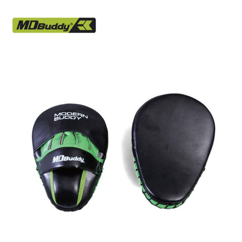 Par de focos curvos acolchados para entrenamiento de boxeo