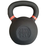 Kettlebell de acero macizo de 28 kg con tomada tipo oreja