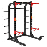 Power Rack Pro Starfit con soportes regulables y agarre para dominadas