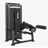 Prone Leg Curl TITAN Fitness de 95 kg para isquiotibiales acostado