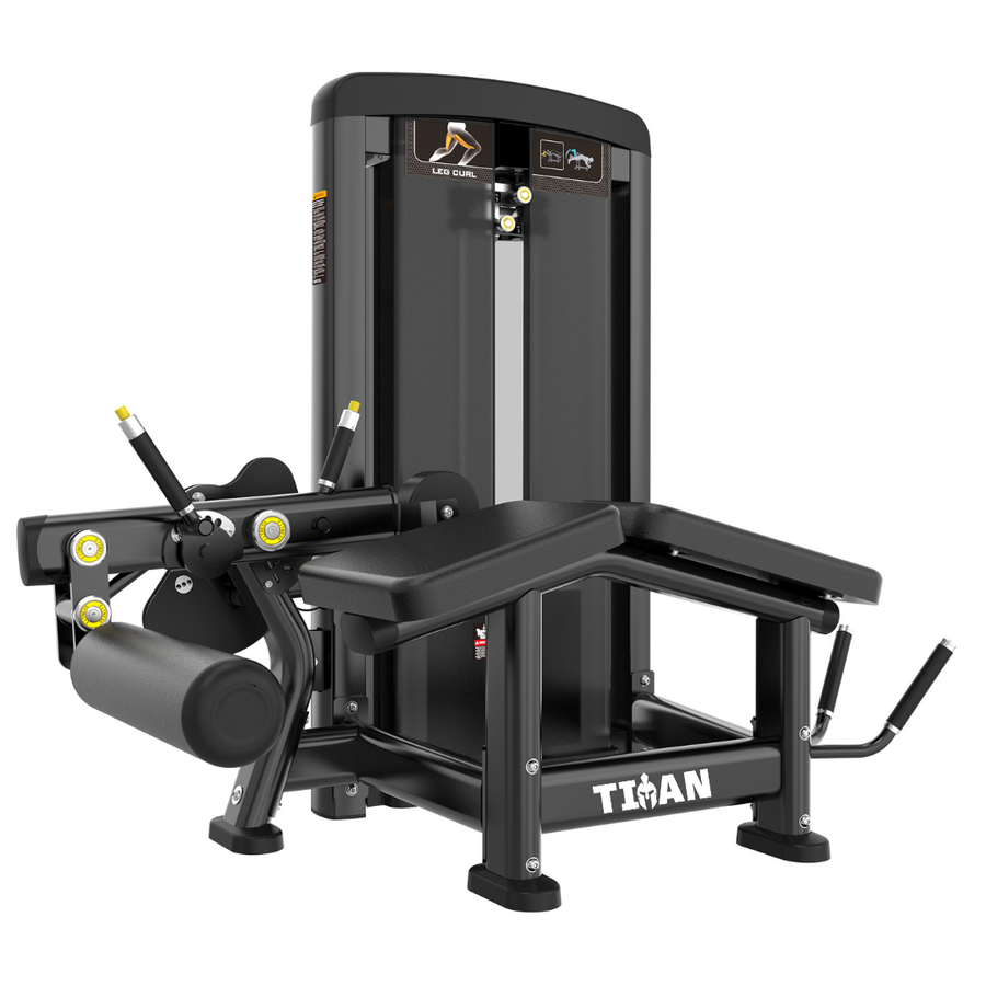Prone Leg Curl TITAN Pro para isquiotibiales acostado