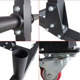 Rack con ruedas para discos bumper y barras — imagen 3