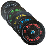 Par de discos bumper crumb de 10 kg — imagen 2