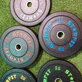 Set de discos bumper crumb de 150 kg — imagen 2
