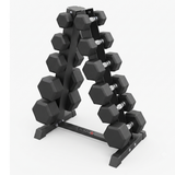 Set de mancuernas de 2 a 12 kg con rack — imagen 2
