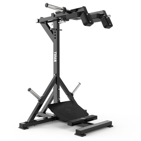 Standing Calf Squat TITAN Pro con 4 niveles de rango de movimiento
