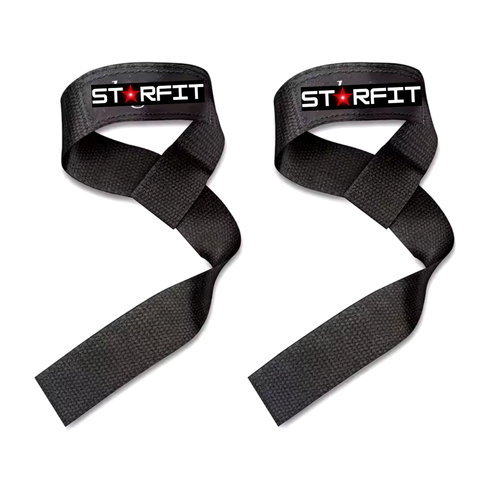 Par de straps de levantamiento con tomada acolchada para cargas altas