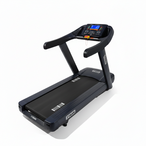 Trotadora comercial Titan X8200A con motor de 3 HP y 12 programas