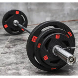 Set de discos olímpicos grip de 155 kg — imagen 2
